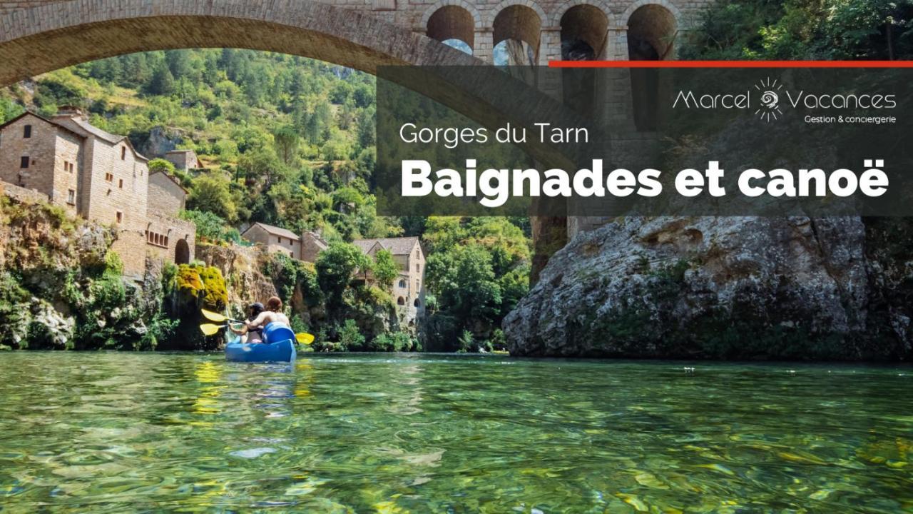 Gorges Du Tarn - Maisonnette A Flanc De Falaise Сент-Эними Экстерьер фото